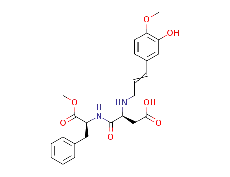 N-[N-[3-(3-hydroxy-4-methoxyphenyl)propenyl]-L-aspartyl]-L-phenylalanine-1-methyl ester