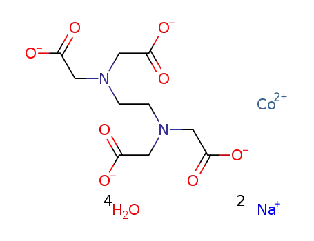 Na2n[Co(ethylenediaminetetraacetate)]n·4nH2O