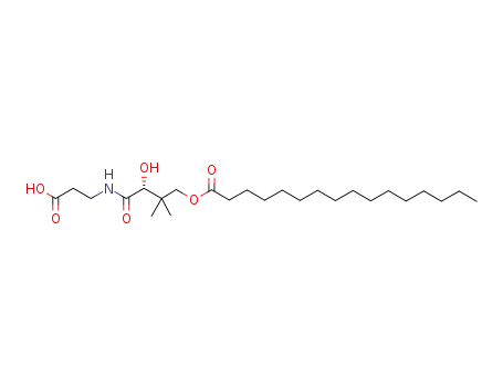3-[N-(4-hexadecanoyloxy-3,3-dimethyl-2-hydroxybutyryl)amino]propionic acid