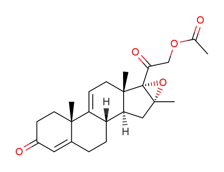 21-acetoxy-16(17)α-epoxy-16-methylpregna-4,9(11)-diene-3,20-dione