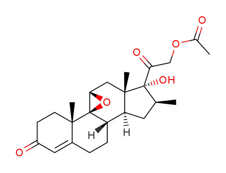 21-acetoxy-17α-hydroxy-9β,11β-epoxy-16β-methylpregna-4-ene-3,20-dione