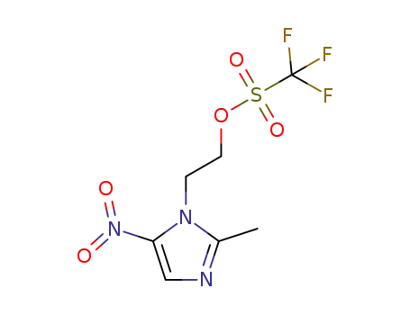 2-(2-methyl-5-nitro-1H-imidazole-1-yl)ethyl trifluoromethanesulfonate