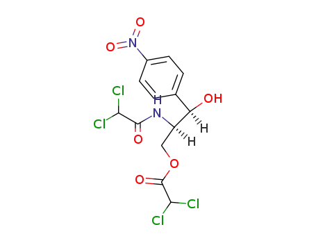 (1R,2R)-3-dichloroacetoxy-2-(2,2-dichloro-acetylamino)-1-(4-nitro-phenyl)-propan-1-ol