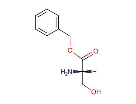 Molecular Structure of 1738-72-3 (H-SER-OBZL HCL)