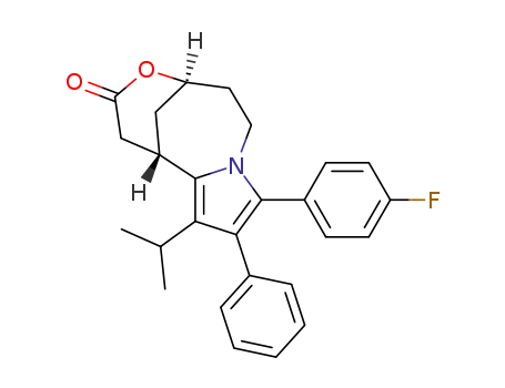 (1S,5R)-9-(4-fluorophenyl)-11-isopropyl-10-phenyl-1,2,6,7-tetrahydro-3H,5H-1,5-methanopyrrolo[1,2-e][1,5]oxazonin-3-one