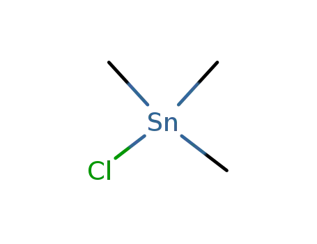 Trimethylstannanylium;chloride