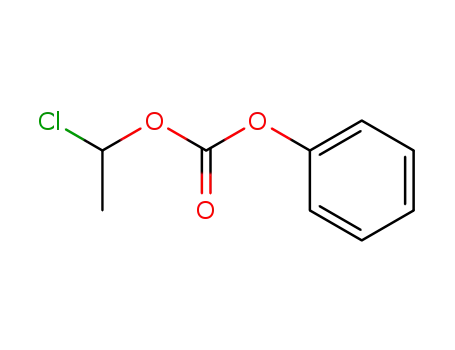 Molecular Structure of 50972-20-8 (Phenyl 1-Chloroethyl Carbonate)