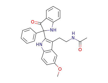 N-(2-(5-methoxy-2-(3-oxo-2-phenylindolin-2-yl)-1H-indol-3-yl)ethyl)acetamide