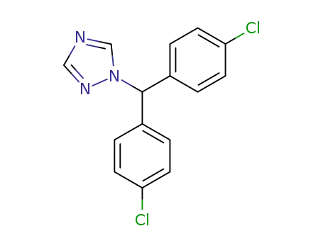 Molecular Structure of 102994-04-7 (1,4'-DICHLOROBENZYL-1,2,4-TRIAZOLE)