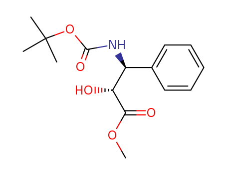 Methyl (2R,3S)-3-(tert-butoxycarbonylamino)-2-hydroxy-3-phenylpropionate(124605-42-1)