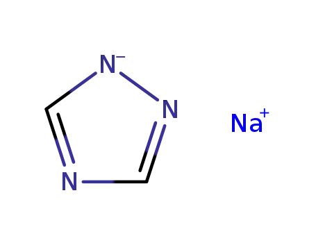 Molecular Structure of 41253-21-8 (1,2,4-Triazolylsodium)