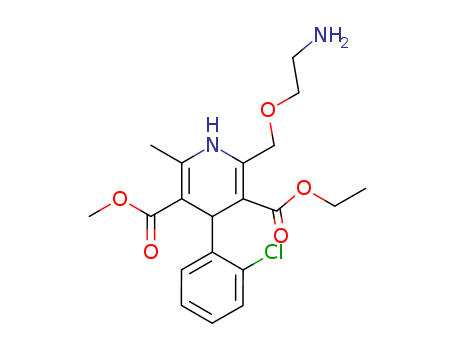 3,5-Pyridinedicarboxylicacid, 2-[(2-aminoethoxy)methyl]-4-(2-chlorophenyl)-1,4-dihydro-6-methyl-,3-ethyl 5-methyl ester
