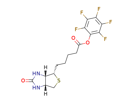 (2,3,4,5,6-pentafluorophenyl) 5-[(3aS,4S,6aR)-2-oxo-1,3,3a,4,6,6a-hexahydrothieno[3,4-d]imidazol-4-yl]pentanoate