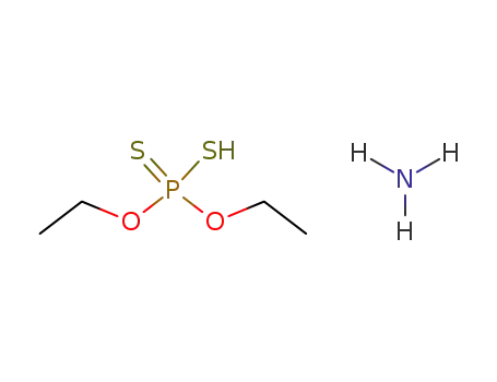 Molecular Structure of 1068-22-0 (AMMONIUM O,O-DIETHYLDITHIOPHOSPHATE)