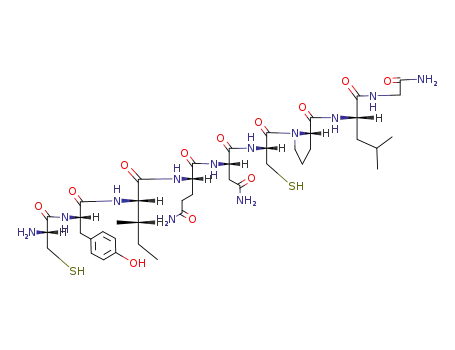 Molecular Structure of 17912-60-6 (Oxytocin (reduced))