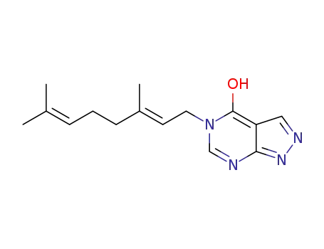 (E)-5‐(3,7‐dimethylocta‐2,6‐dien‐1‐yl)‐5H-pyrazolo[3,4‐d]pyrimidin‐4‐ol