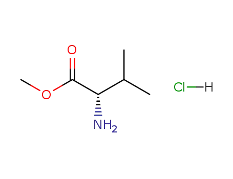 Molecular Structure of 6306-52-1 (L-Valine methyl ester hydrochloride)