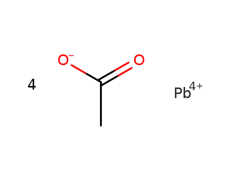 Molecular Structure of 546-67-8 (Lead tetraacetate)
