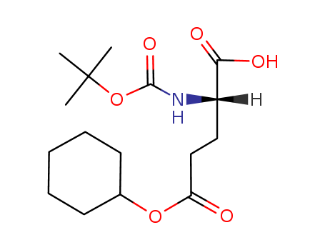 Boc-L-glutamic acid 5-cyclohexyl ester(73821-97-3)