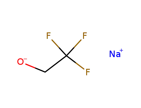 Molecular Structure of 420-87-1 (sodium 2,2,2-trifluoroethanolate)