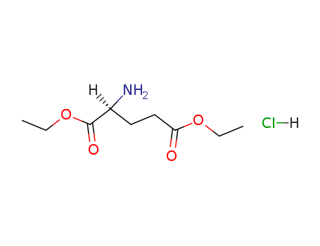 1118-89-4,Diethyl L-glutamate hydrochloride,Glutamicacid, diethyl ester, hydrochloride, L- (7CI,8CI);L-Glutamic acid, diethylester, hydrochloride (9CI);Diethylglutamate hydrochloride;Glutamic acid diethyl ester hydrochloride;NSC 12960;NSC 17007;Diethyl L-glutamate hydrochloride;