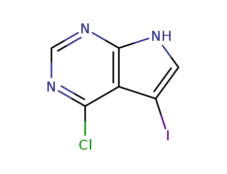4-Chloro-5-iodo-7H-pyrrolo[2,3-d]pyrimidine
