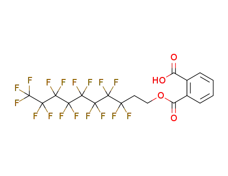 1H,1H,2H,2H-perfluoro-1-decyl phthalic acid monoester