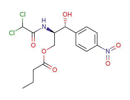 threo-(1R,2R)-1-(4-nitrophenyl)-2-(dichloroacetamido)-1,3-propanediol 3-butanoate