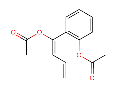 (E)-1-acetoxy-1-(2-acetoxyphenyl)-1,3-butadiene