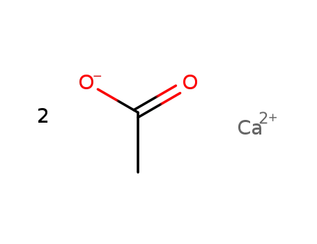 Molecular Structure of 62-54-4 (Acetic acid, calciumsalt (2:1))
