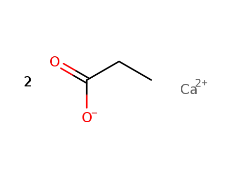 Molecular Structure of 4075-81-4 (Propanoicacid, calcium salt (2:1))