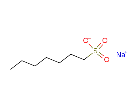 Molecular Structure of 22767-50-6 (Sodium 1-heptanesulfonate)