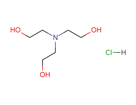 Molecular Structure of 637-39-8 (TRIETHANOLAMINE HYDROCHLORIDE)