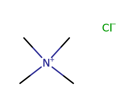 75-57-0,Tetramethylammonium chloride,Ammonium,tetramethyl-, chloride (8CI);Methanaminium, N,N,N-trimethyl-, chloride (9CI);Tetramethylammonium chloride (6CI);Tetramine chloride;