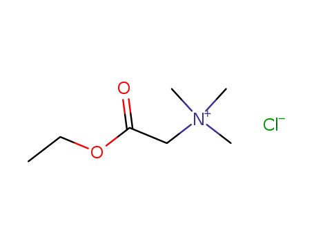 Molecular Structure of 3032-11-9 (BETAINE ETHYL ESTER CHLORIDE)
