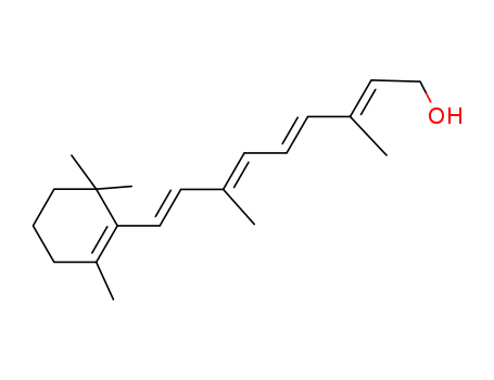 68-26-8,VITAMIN A,Retinol,all-trans- (8CI);2,4,6,8-Nonatetraen-1-ol, 3,7-dimethyl-9-(2,6,6-trimethyl-1-cyclohexen-1-yl)-,(all-E)-;A-Mulsal;A-Vi-Pel;Acon;Agiolan;Alcovit A;Alphalin;Anatola;Anti-Infective vitamin;Aoral;Apostavit;Aquasol A Parenteral;Avibon;Avitol;Axerophthol;Biosterol;Disatabs Tabs;Dofsol;Epiteliol;Lard Factor;NSC 122759;Oleovitamin a;Ophthalamin;PlivitA;Retinol 50C;Tegosphere VitA;Thalasphere;Veroftal;Vi-Dom-A;Vitamin Aalcohol, all-trans-;Vitamin A1 alcohol;Vitamin A1, all-trans-;Vitpex;all-trans-Retinol;all-trans-Vitamin A;all-trans-Vitamin A alcohol;trans-VitaminA alcohol;