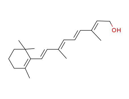 Molecular Structure of 68-26-8 (VITAMIN A)