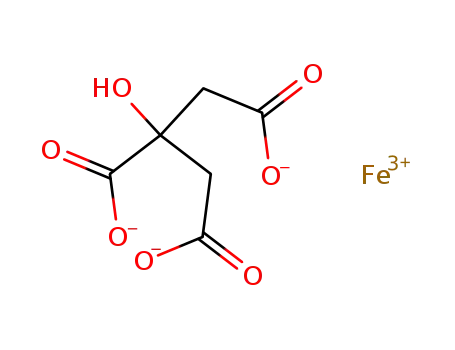 Molecular Structure of 2338-05-8 (FERRIC CITRATE)