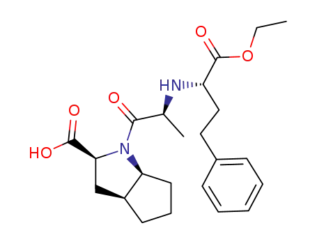 Molecular Structure of 87333-19-5 (Ramipril)
