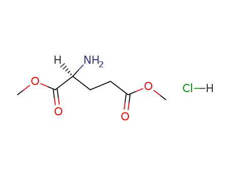 23150-65-4,L-Glutamic acid dimethyl ester hydrochloride,Glutamicacid, dimethyl ester, hydrochloride, L- (7CI,8CI);L-Glutamic acid, dimethylester, hydrochloride (9CI);Dimethyl L-glutamate hydrochloride;Dimethylglutamate hydrochloride;Glutamic acid dimethyl ester hydrochloride;NSC 83254;H-Glu(OMe)-OMe.HCl;