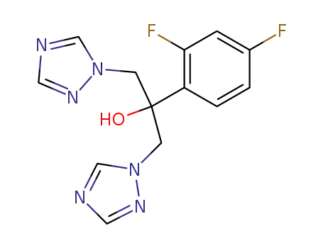 Molecular Structure of 86386-73-4 (Fluconazole)
