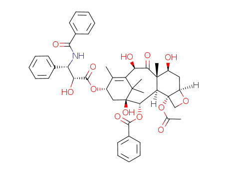 Molecular Structure of 78432-77-6 (Deacetyltaxol)