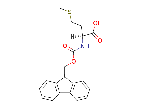 71989-28-1,Fmoc-L-Methionine,L-Methionine,N-[(9H-fluoren-9-ylmethoxy)carbonyl]-;(S)-2-[[[(9H-Fluoren-9-yl)methoxy]carbonyl]amino]-4-methylsulfanylbutanoicacid;(S)-N-Fmoc-methionine;L-Fmoc-Methionine;N-(9-Fluorenylmethoxycarbonyl)-L-methionine;N-Fluorenylmethoxycarbonyl-L-methionine;NSC 334292;