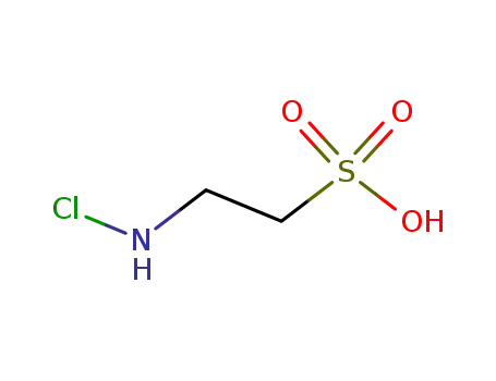 Molecular Structure of 51036-13-6 (N-chlorotaurine)