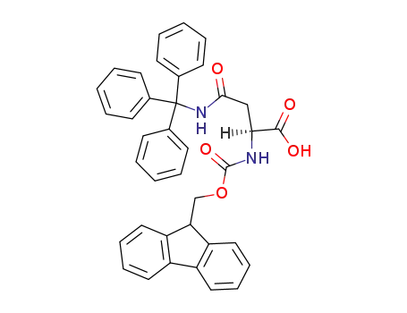Molecular Structure of 132388-59-1 (Fmoc-N-trityl-L-asparagine)