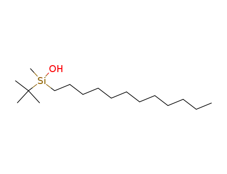 Molecular Structure of 81372-22-7 (Silanol, (1,1-dimethylethyl)dodecylmethyl-)