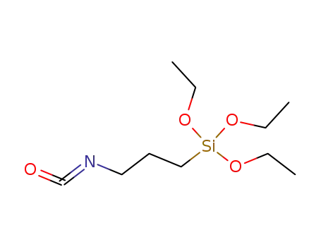 Molecular Structure of 24801-88-5 (3-Isocyanatopropyltriethoxysilane)
