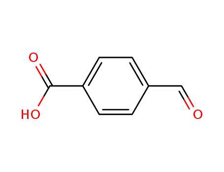 Molecular Structure of 619-66-9 (4-Formylbenzoic acid)