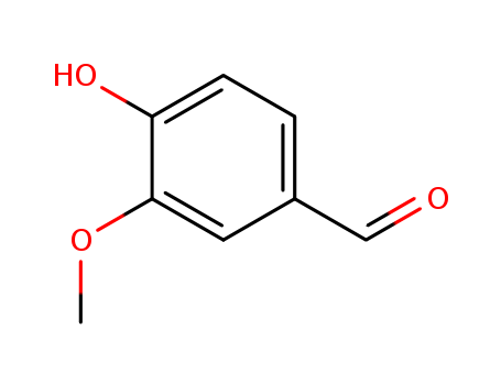 121-33-5,Vanillin,3-Methoxy-4-hydroxybenzaldehyde;p-Hydroxy-m-methoxybenzaldehyde;Benzaldehyde, 4-hydroxy-3-methoxy-;m-Anisaldehyde, 4-hydroxy-;4-Hydroxy,3-methoxy-benzaldehyde;4-Formyl-2-methoxyphenol;Vanillaldehyde;Benzaldehyde,4-hydroxy-3-methoxy-;p-vanillin;4-hydroxy-3-methoxy-benzaldehyde;4-Hydroxy-m-anisaldehyde;Protocatechualdehyde, methyl-;2-Methoxy-4-formylphenol;methylprotocatechuic aldehyde;4-Hydroxy-5-methoxybenzaldehyde;Vanillin FCC4;4-Hydroxy-3-methoxyBenzaldehyde;Vanillin natural;Methylproto-catechualdehyde;Vanillinum;3-Methoxy-4-hydroxybenzaldehyde( Vanillin);Vainillin;