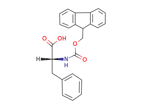 Molecular Structure of 86123-10-6 (Fmoc-D-phenylalanine)